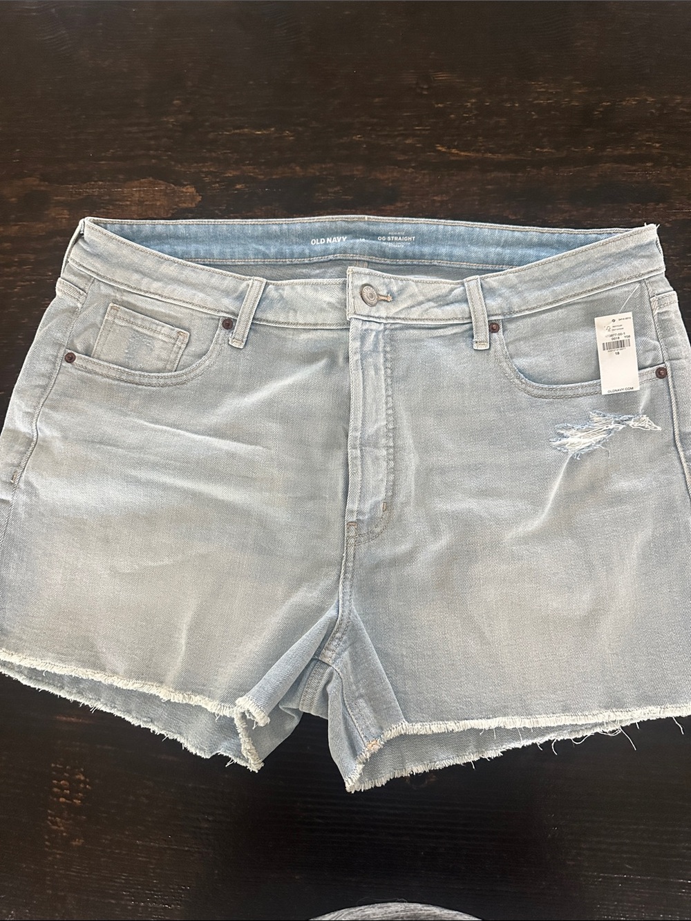 NWT OLD NAVY OG Straight women’s shorts size 18